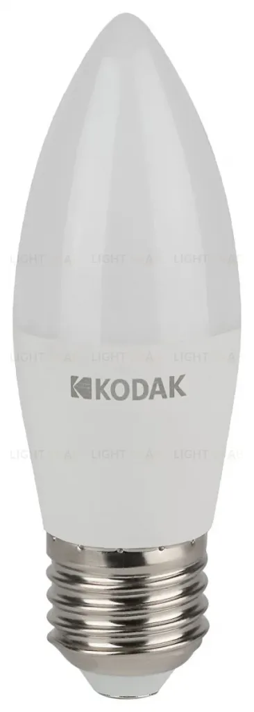 Лампа светодиодная Kodak LED B35-11W-830-E27 K 11Вт свеча теплый белый свет Е27 Б0057632 Б0057632