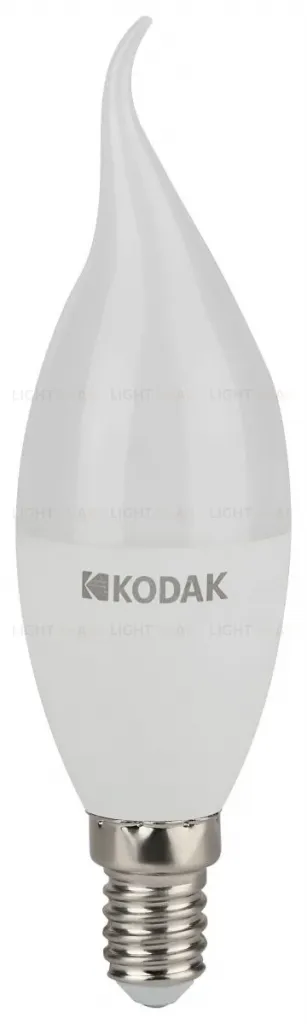 Лампа светодиодная Kodak LED BXS-11W-830-E14 K 11Вт свеча на ветру теплый белый свет Е14 Б0057635 Б0057635