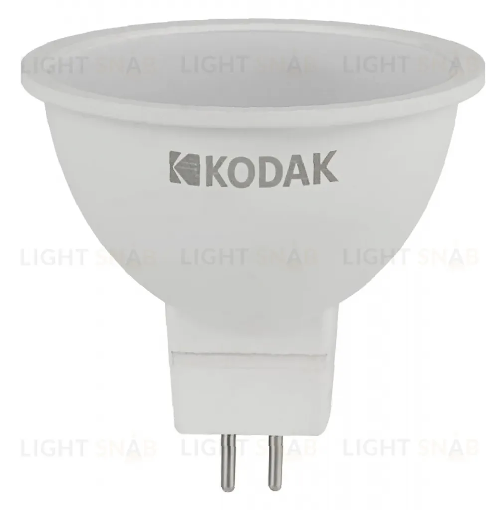 Лампа светодиодная Kodak LED MR16-11W-840-GU5.3 K 11Вт софит нейтральный белый свет GU5.3 Б0057645 Б0057645