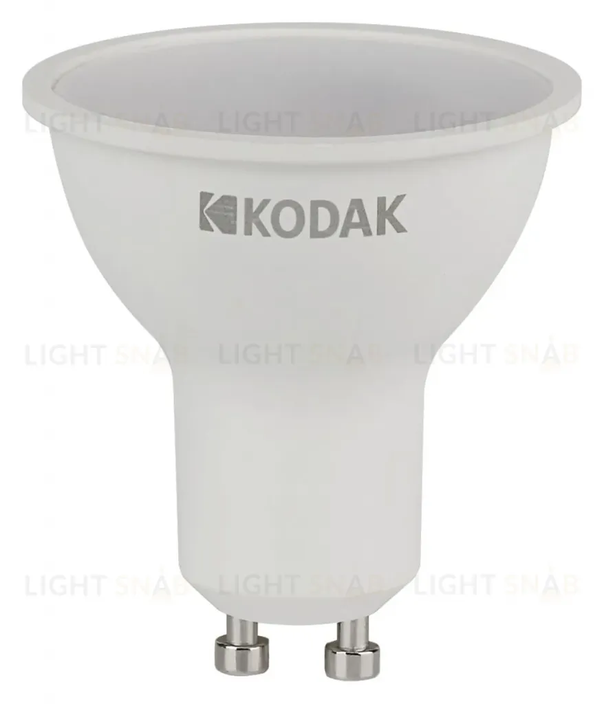 Лампа светодиодная Kodak LED MR16-11W-840-GU10 K 11Вт софит нейтральный белый свет GU10 Б0057648 Б0057648