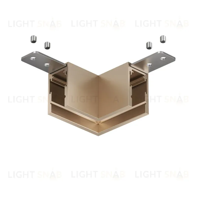 Соединитель для шинопровода Denkirs SHINE PRIME BASE TR4931-CP TR4931-CP