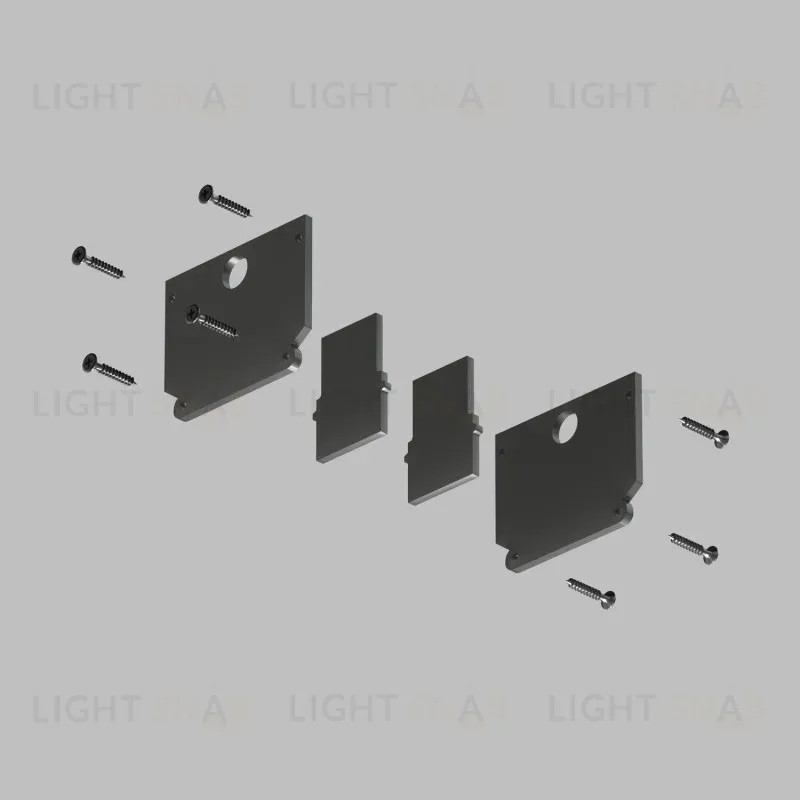 Комплект заглушек Denkirs SMART SLIM ONE TR2450-BK TR2450-BK