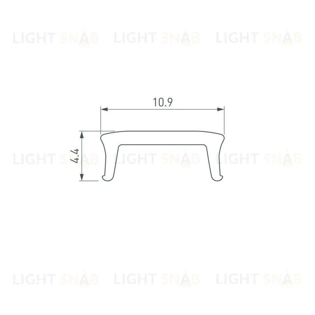 Экран Arlight FANTOM-W12-10000 OPAL (Пластик) 065250 065250