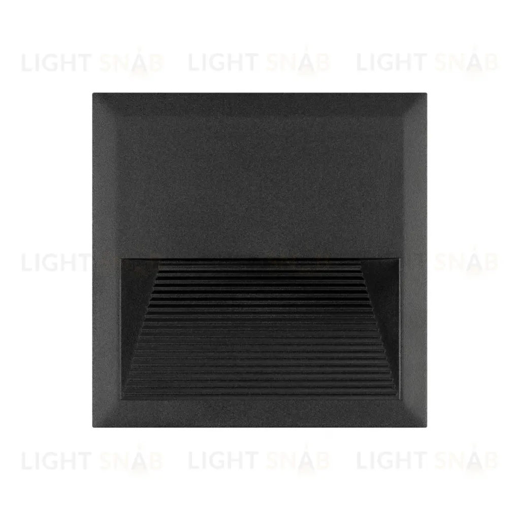 Светильник для ступеней Arlight LTD-RIBONIK-S135x135-5W Day4000 (Черный, 50 deg, 230V) (IP65 Металл) 056738 056738