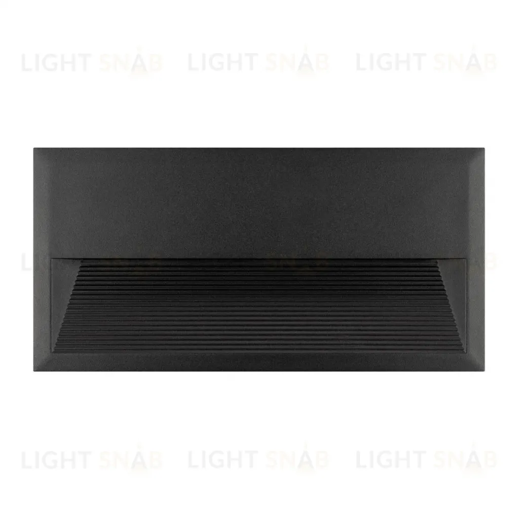 Светильник для ступеней Arlight LTD-RIBONIK-S271x136-10W Warm3000 (Черный, 50 deg, 230V) (IP65 Металл) 062917 062917
