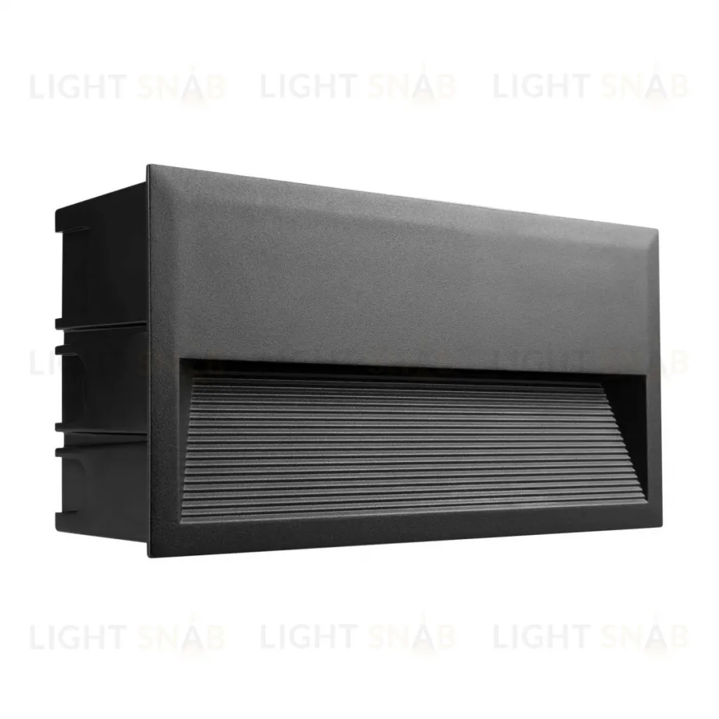 Светильник для ступеней Arlight LTD-RIBONIK-S271x136-10W Day4000 (Черный, 50 deg, 230V) (IP65 Металл) 056720 056720