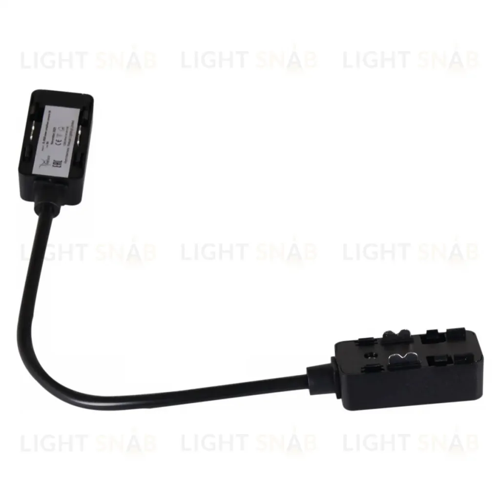 Коннектор для магнитного шинопровода Reluce RL 06302 power corner connector BK RL 06302 power corner connector BK