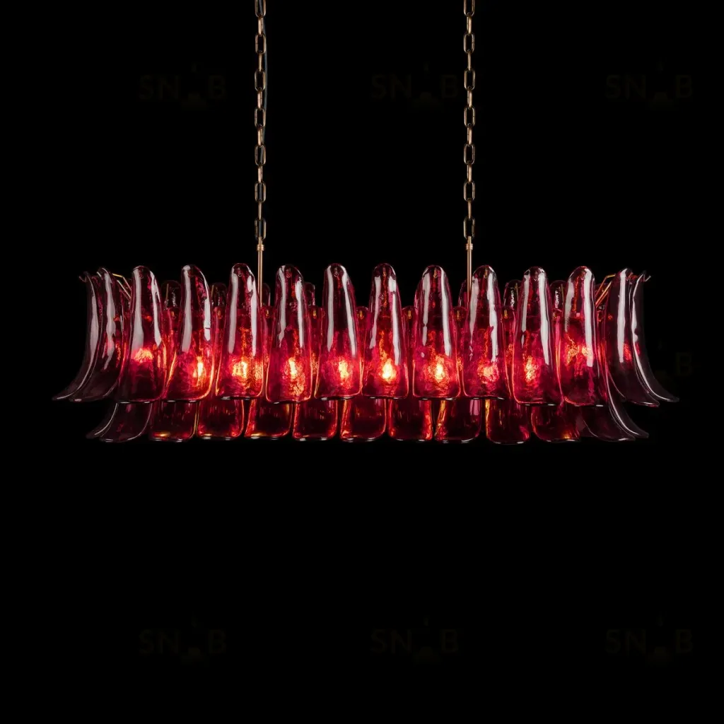 Подвесная люстра Loft IT Lilou 10600/1200R Burgundy 10600/1200R Burgundy