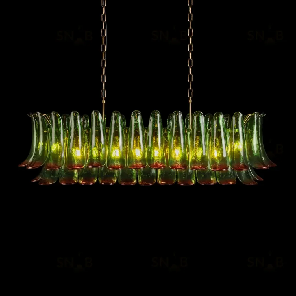 Подвесная люстра Loft IT Lilou 10600/1200R Green red 10600/1200R Green red