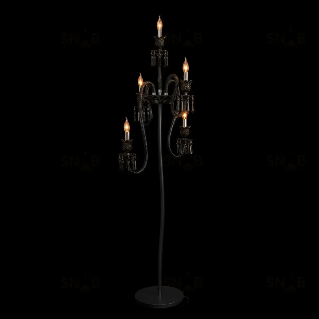 Торшер Loft IT Lord 10558F Black 10558F Black