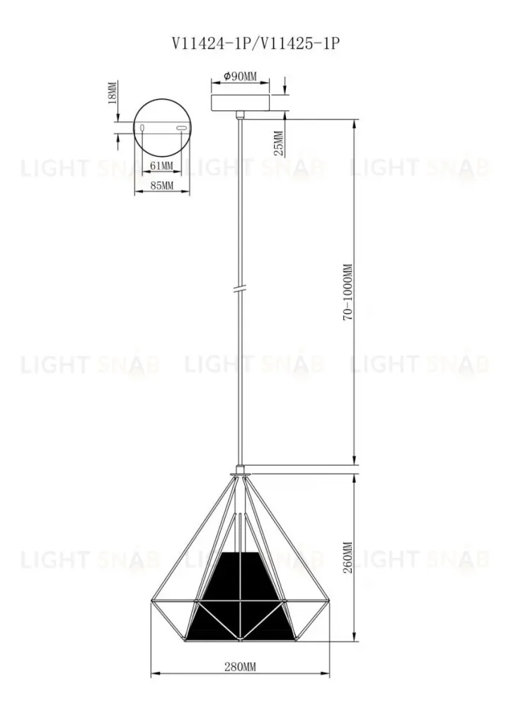 Подвесной светильник Moderli Lia V11425-1P V11425-1P