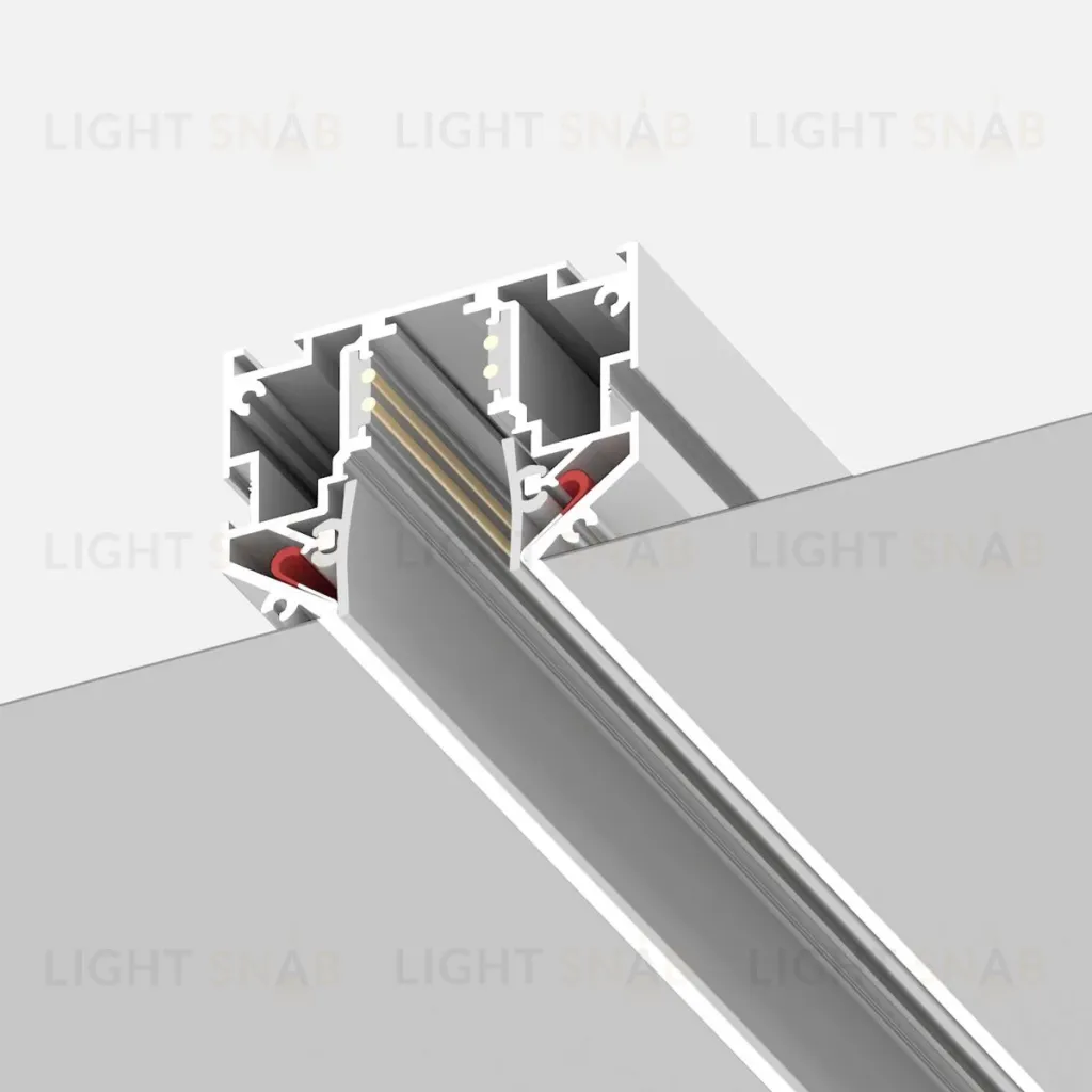 Шинопровод под натяжной потолок (заглушки в комплекте) ST Luce Skyline 48 ST039.539.00 ST039.539.00