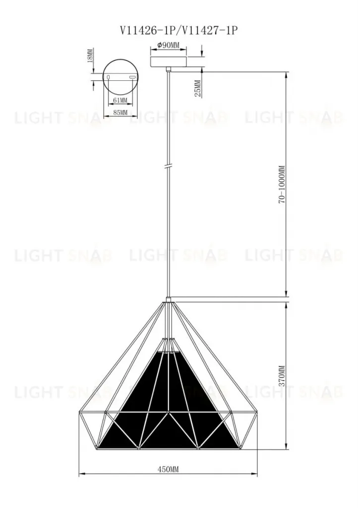 Подвесной светильник Moderli Lia V11427-1P V11427-1P
