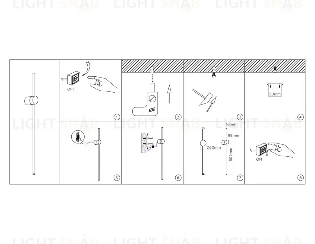 Настенный светильник Ambrella Light Comfort FL74788 FL74788