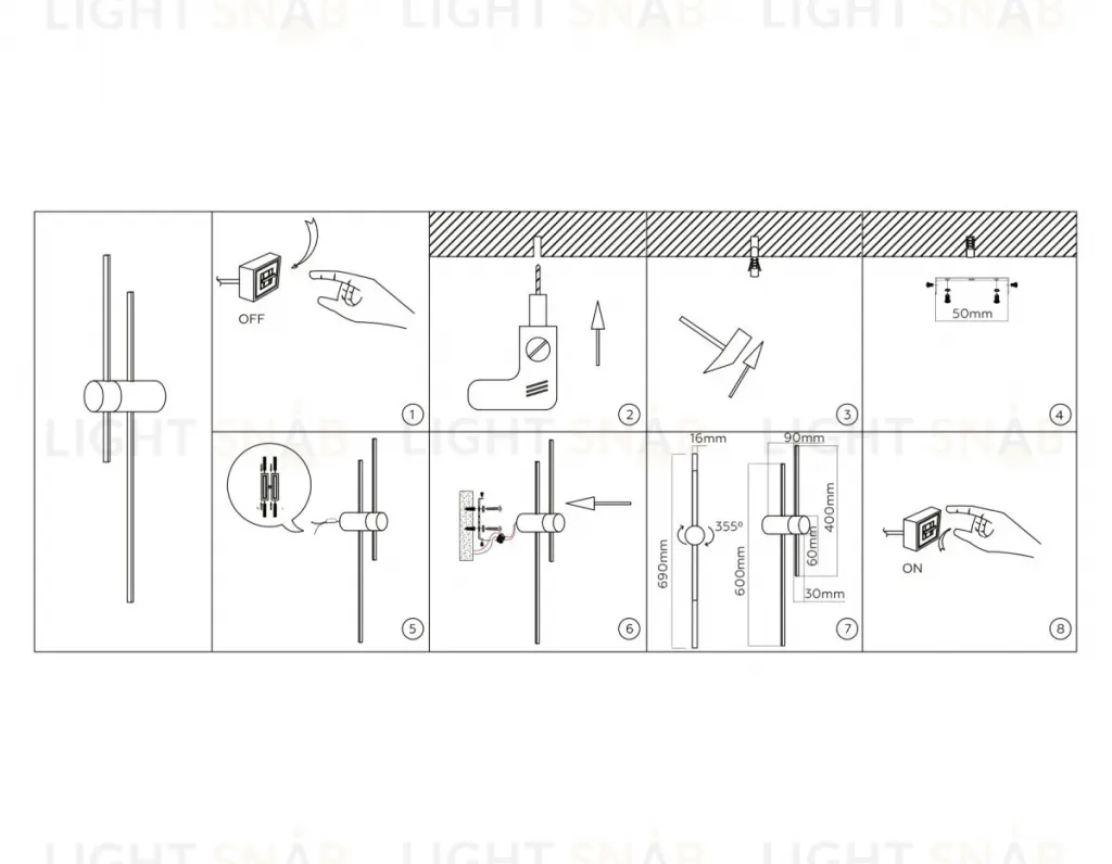 Настенный светильник Ambrella Light Comfort FL75866 FL75866