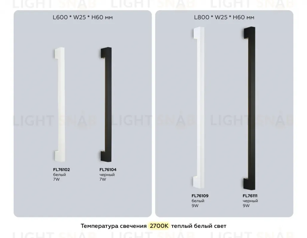Настенный светильник Ambrella Light Comfort FL76109 FL76109