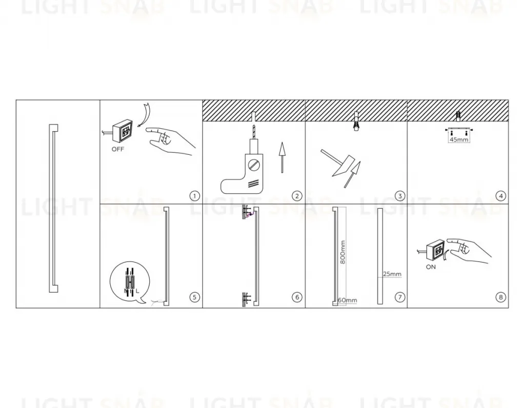 Настенный светильник Ambrella Light Comfort FL76111 FL76111