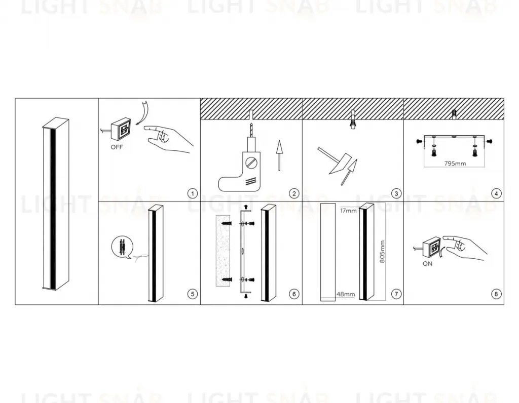 Настенный светильник Ambrella Light Comfort FL76146 FL76146