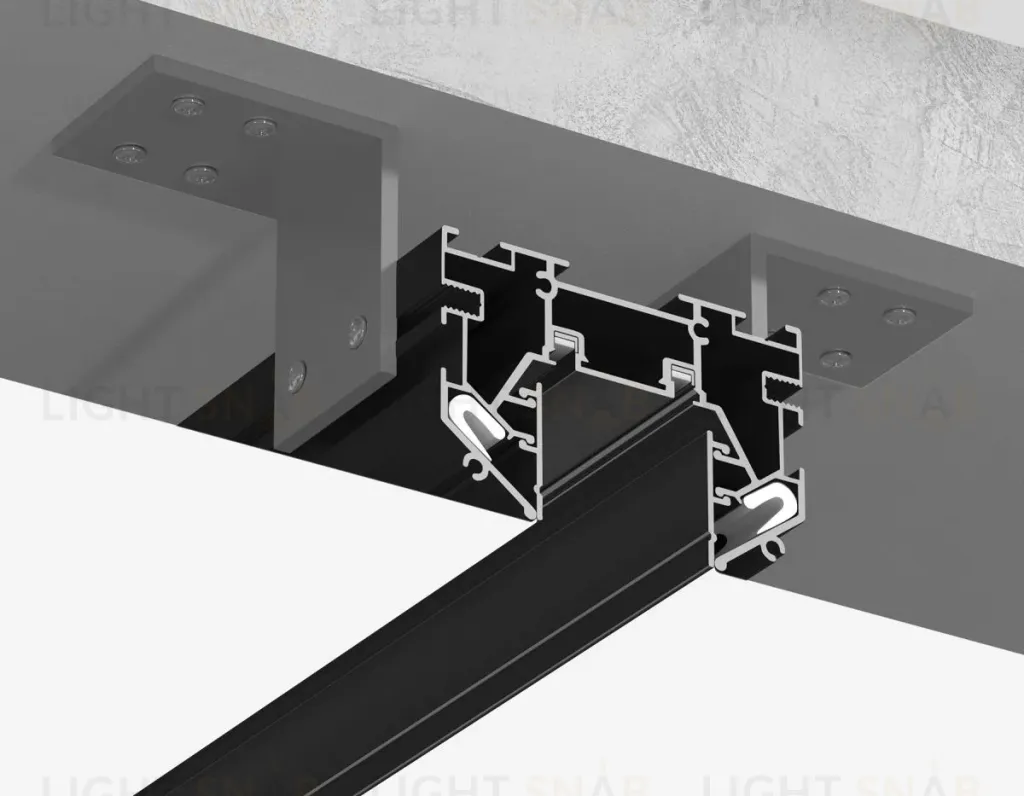 Шинопровод магнитный для натяжного потолка Ambrella Light Magnetic Ultra slim GV1076 GV1076