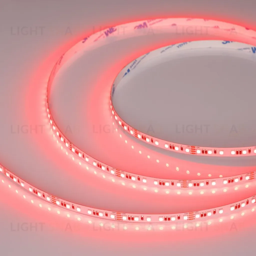 Светодиодная лента Arlight RT-A120-8mm 24V RGB (12 W/m, IP20, 5m) (5 лет) 042905(1) 042905(1)