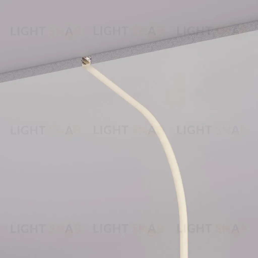 Профиль Arlight FANTOM-BENT-W16-TOP-2000 ANOD (Алюминий) 064488 064488