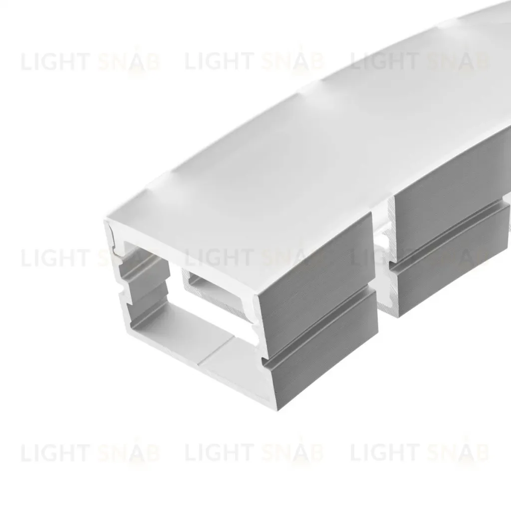 Профиль Arlight FANTOM-BENT-W21-TOP-2000 ANOD (Алюминий) 064493 064493