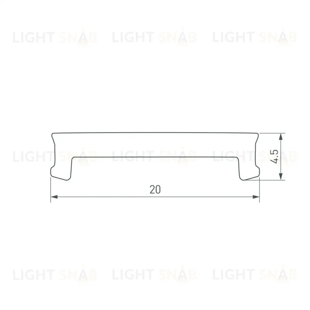 Экран Arlight W21-5000 SILICONE (Силикон) 064494 064494