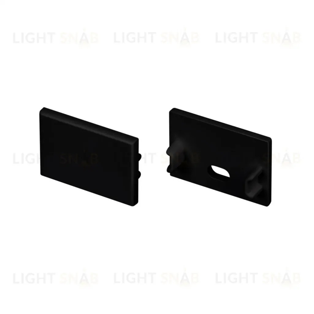 Комплект заглушек Arlight FANTOM-BENT-W21 BLACK (Пластик) 064567 064567