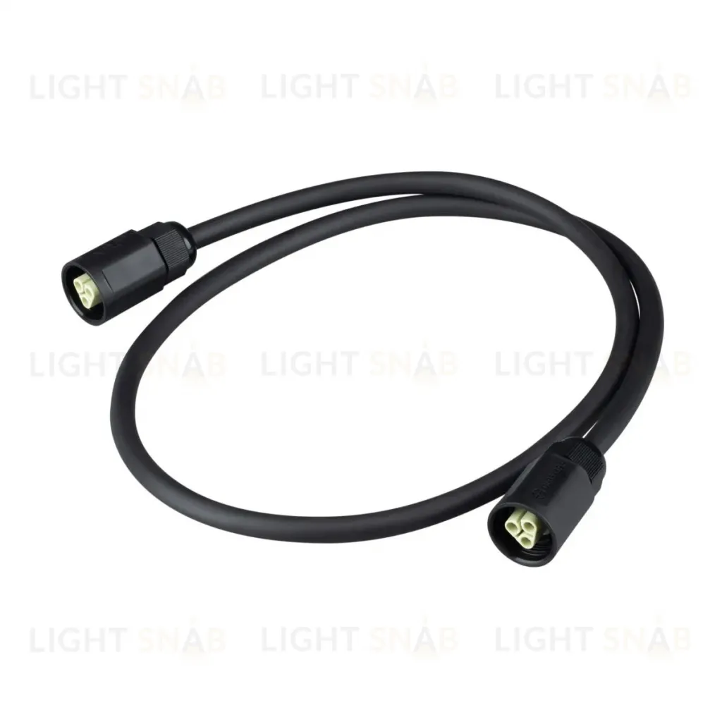 Коннектор Arlight ARL-TUBU-TAIL-1000-CON-FF-3pin (BK) (Полиуретан) 063570 063570