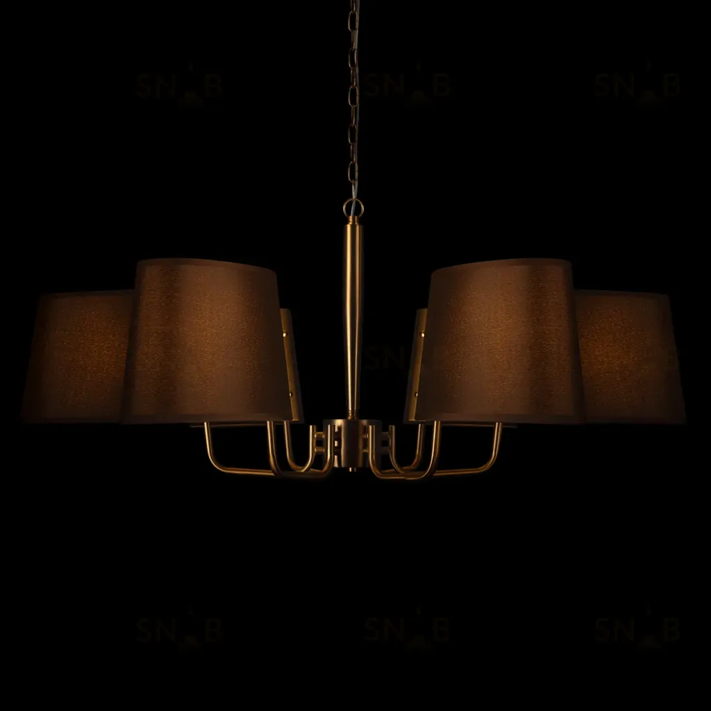 Подвесная люстра Loft IT Hilton 10527/6 Brass 10527/6 Brass