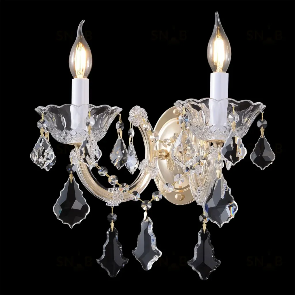 Бра Crystal Lux CRISTELLE AP2 GOLD CRISTELLE AP2 GOLD