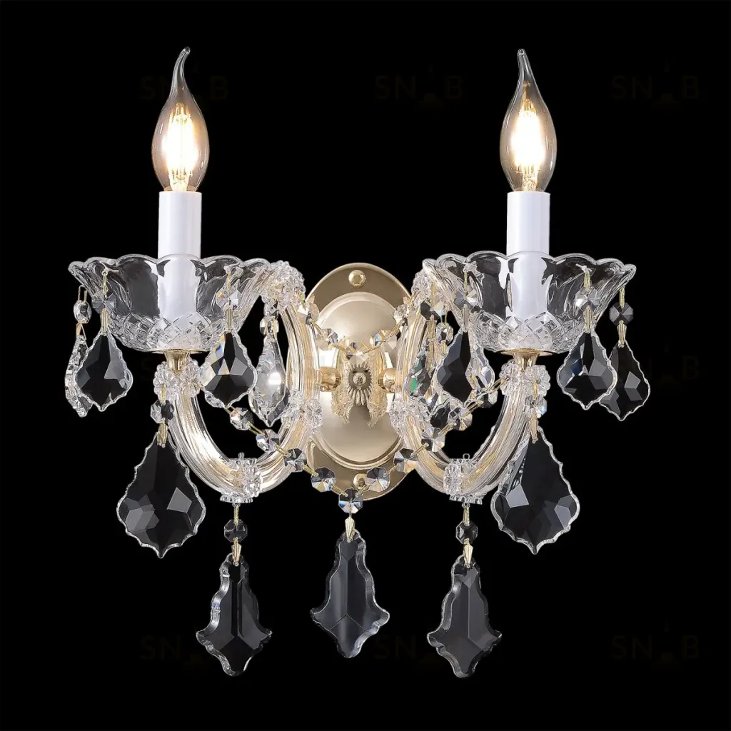 Бра Crystal Lux CRISTELLE AP2 GOLD CRISTELLE AP2 GOLD