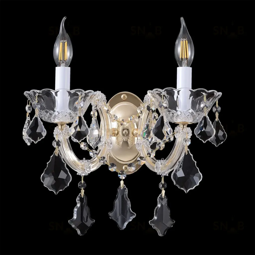 Бра Crystal Lux CRISTELLE AP2 GOLD CRISTELLE AP2 GOLD