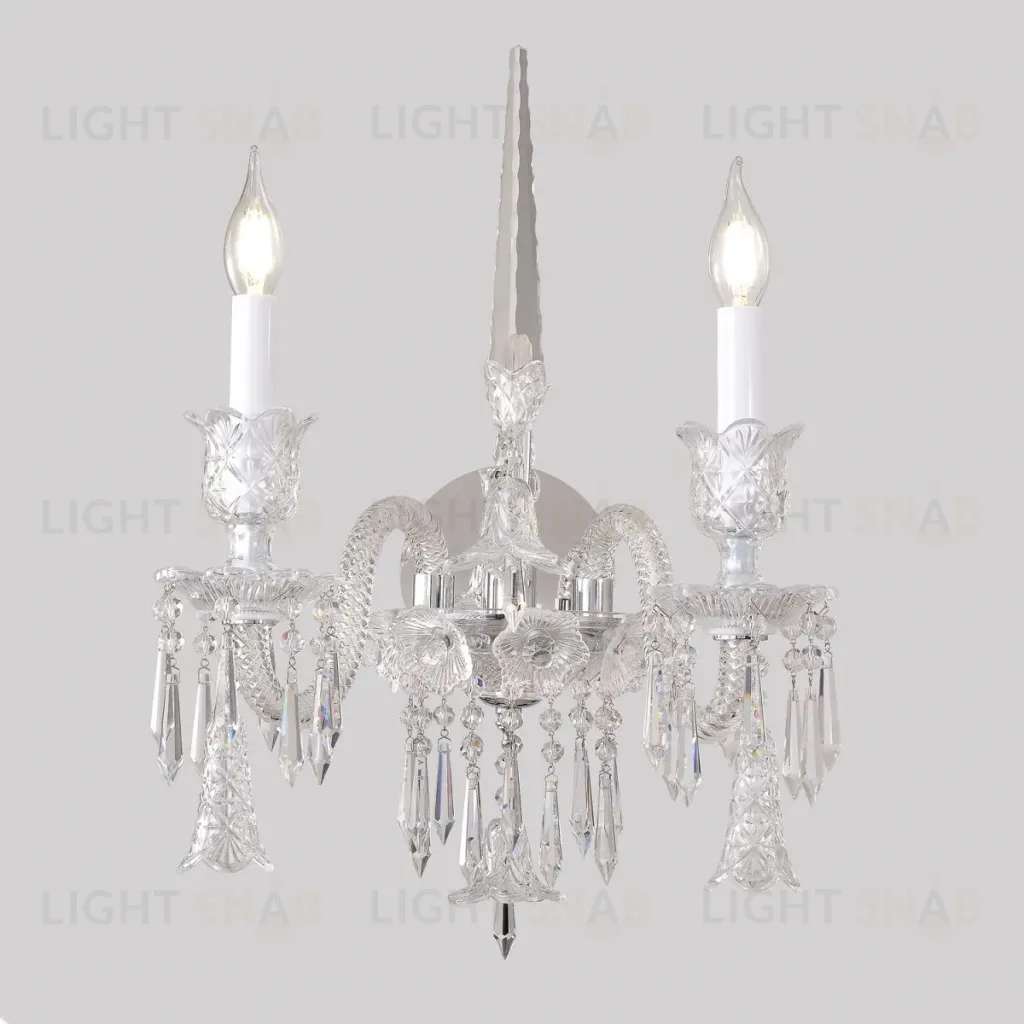 Бра Crystal Lux VERSAILLES AP2 CHROME VERSAILLES AP2 CHROME