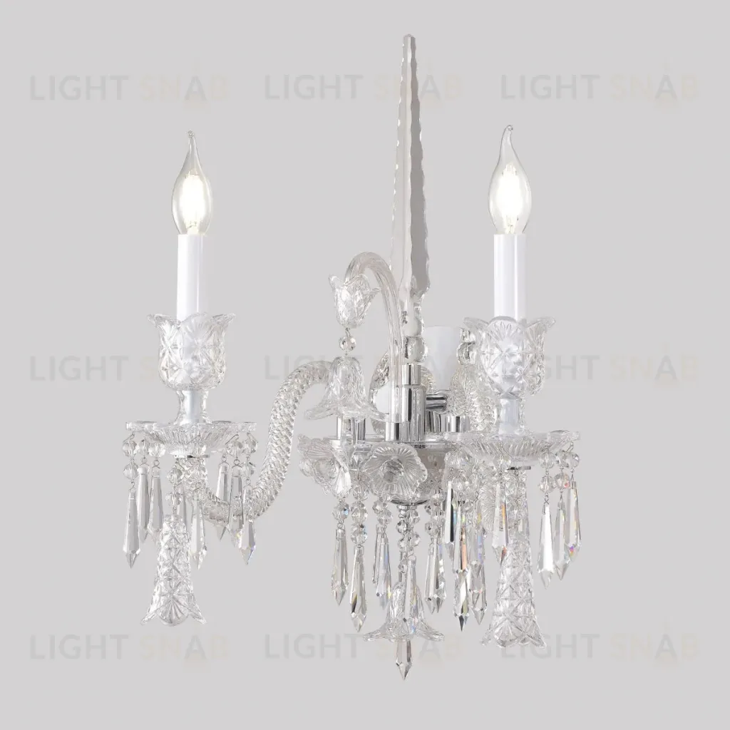 Бра Crystal Lux VERSAILLES AP2 CHROME VERSAILLES AP2 CHROME