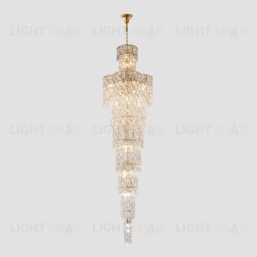 Каскадная люстра Crystal Lux ABRIL SP28 GOLD ABRIL SP28 GOLD