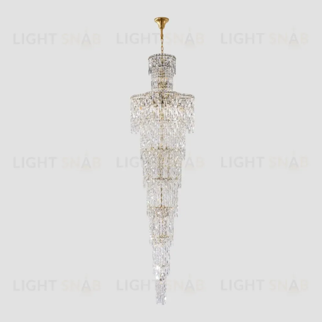 Каскадная люстра Crystal Lux ABRIL SP28 GOLD ABRIL SP28 GOLD