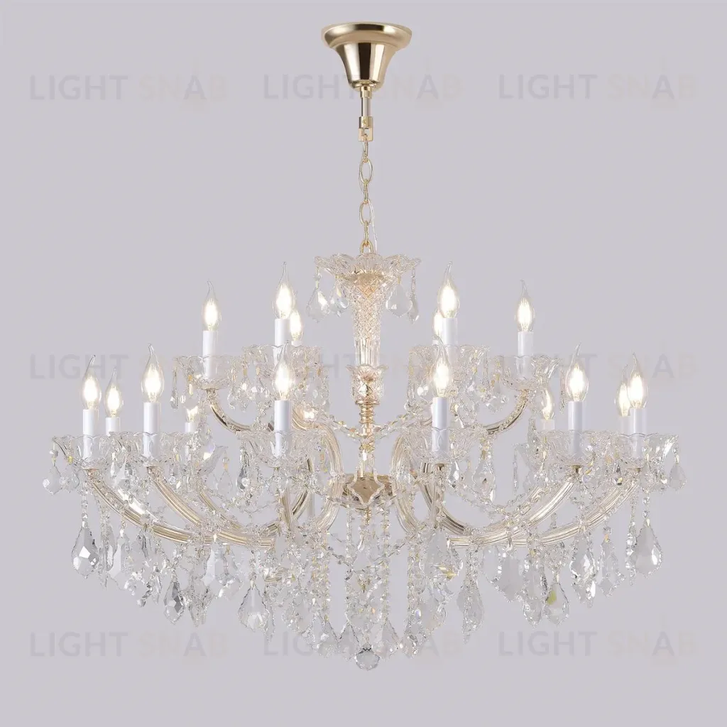 Подвесная люстра Crystal Lux CRISTELLE SP12+6 GOLD CRISTELLE SP12+6 GOLD