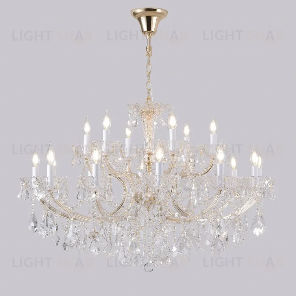 Подвесная люстра Crystal Lux CRISTELLE SP12+6 GOLD CRISTELLE SP12+6 GOLD