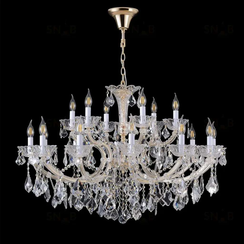 Подвесная люстра Crystal Lux CRISTELLE SP12+6 GOLD CRISTELLE SP12+6 GOLD
