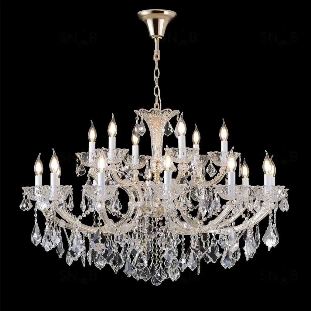 Подвесная люстра Crystal Lux CRISTELLE SP12+6 GOLD CRISTELLE SP12+6 GOLD