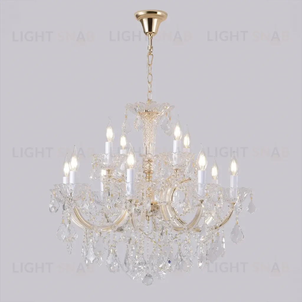 Подвесная люстра Crystal Lux CRISTELLE SP8+4 GOLD CRISTELLE SP8+4 GOLD