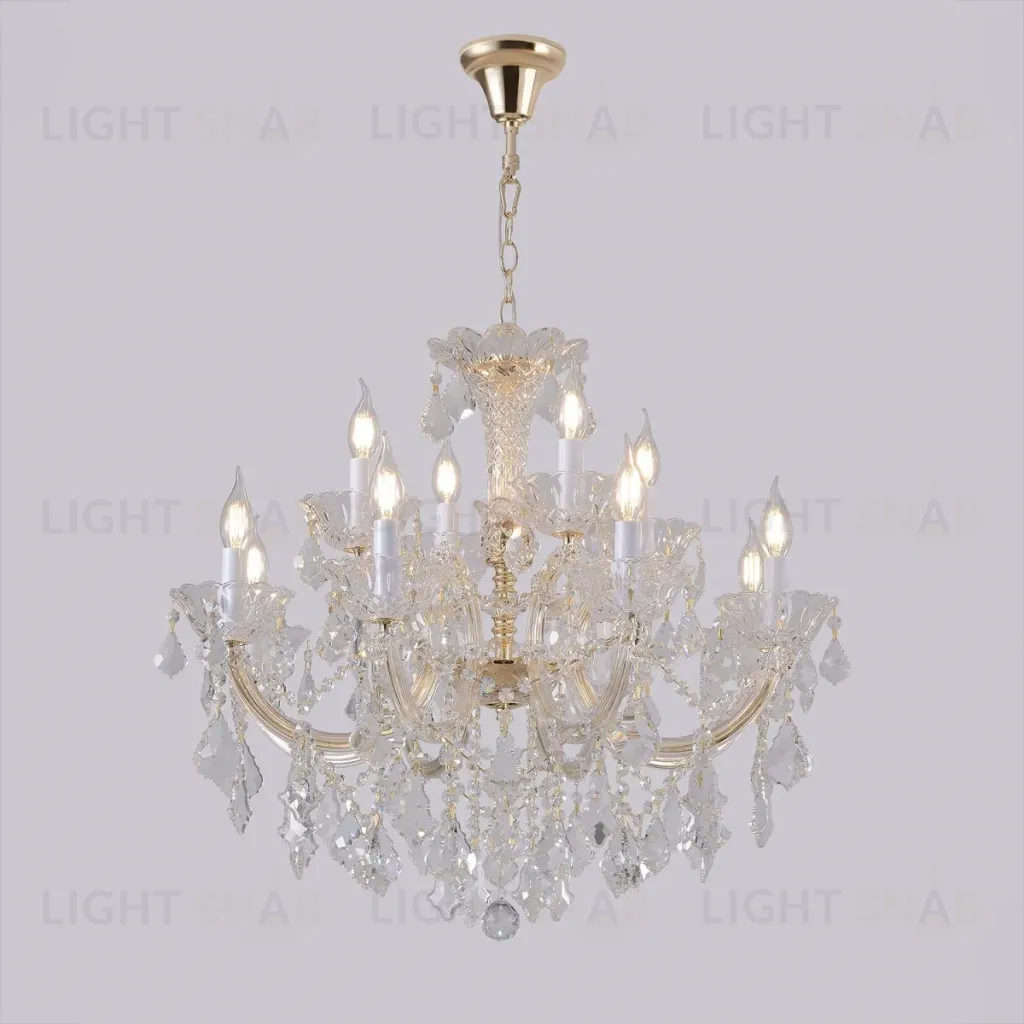 Подвесная люстра Crystal Lux CRISTELLE SP8+4 GOLD CRISTELLE SP8+4 GOLD