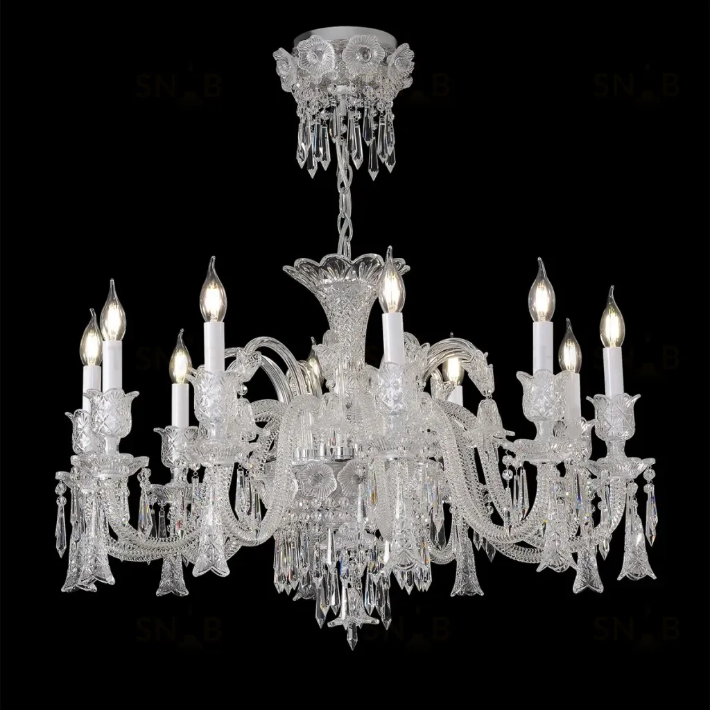 Подвесная люстра Crystal Lux VERSAILLES SP10 CHROME VERSAILLES SP10 CHROME