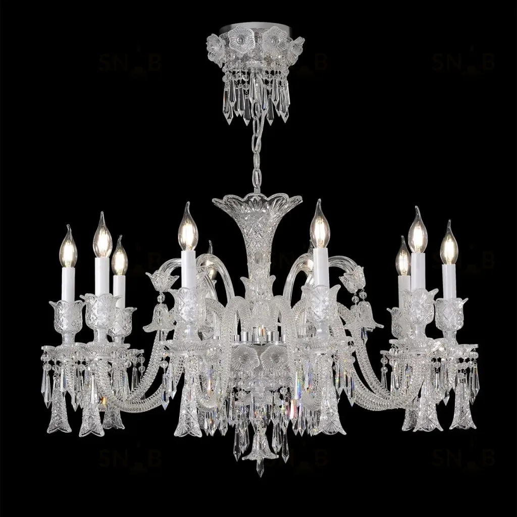 Подвесная люстра Crystal Lux VERSAILLES SP10 CHROME VERSAILLES SP10 CHROME