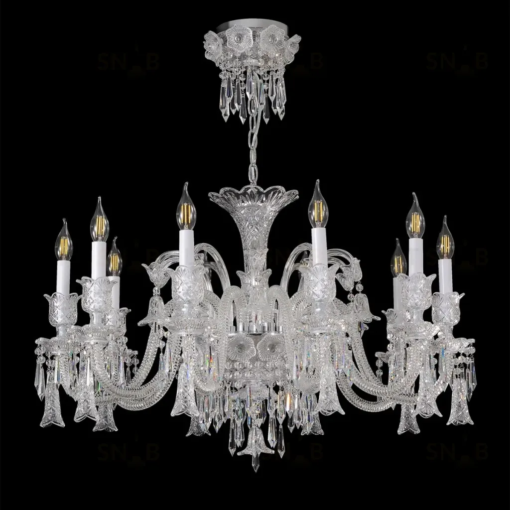Подвесная люстра Crystal Lux VERSAILLES SP10 CHROME VERSAILLES SP10 CHROME