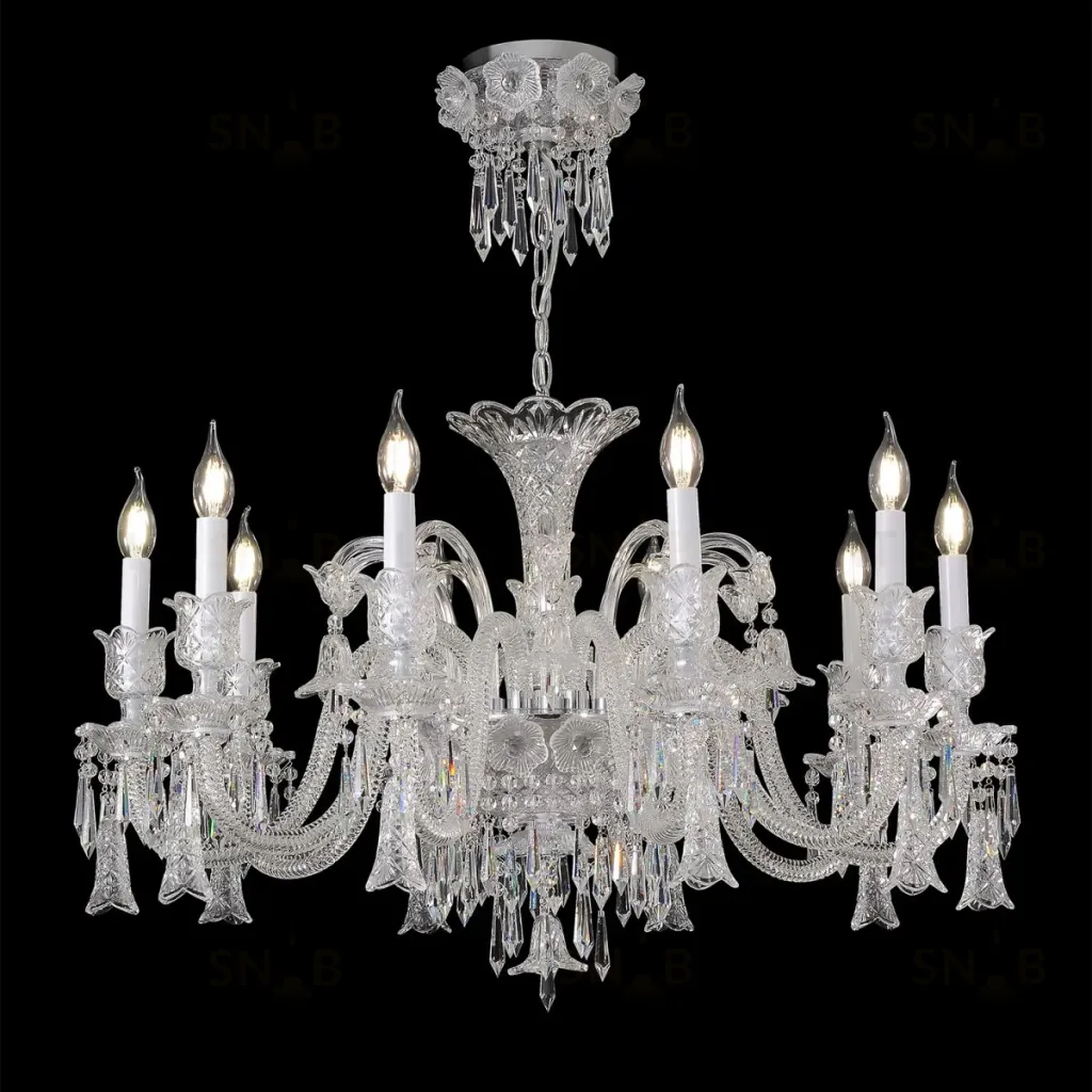 Подвесная люстра Crystal Lux VERSAILLES SP10 CHROME VERSAILLES SP10 CHROME