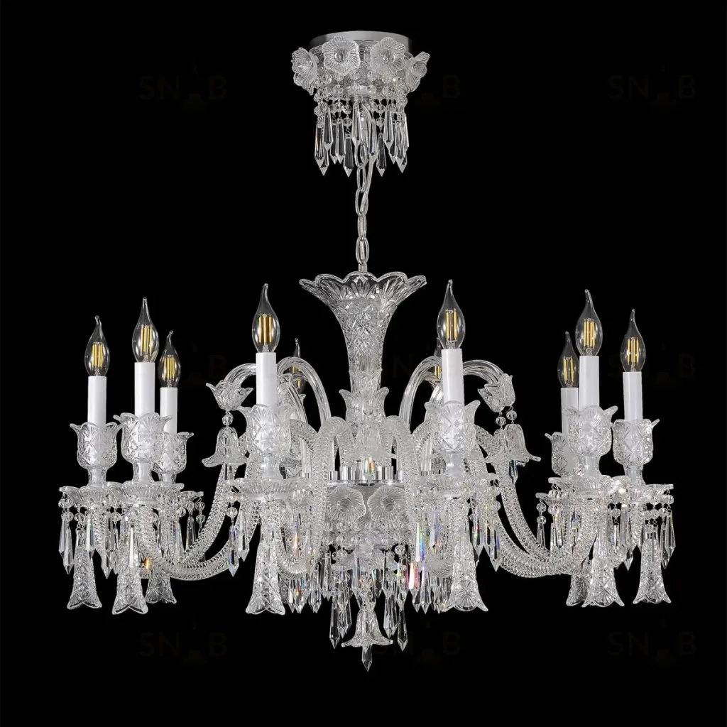 Подвесная люстра Crystal Lux VERSAILLES SP10 CHROME VERSAILLES SP10 CHROME