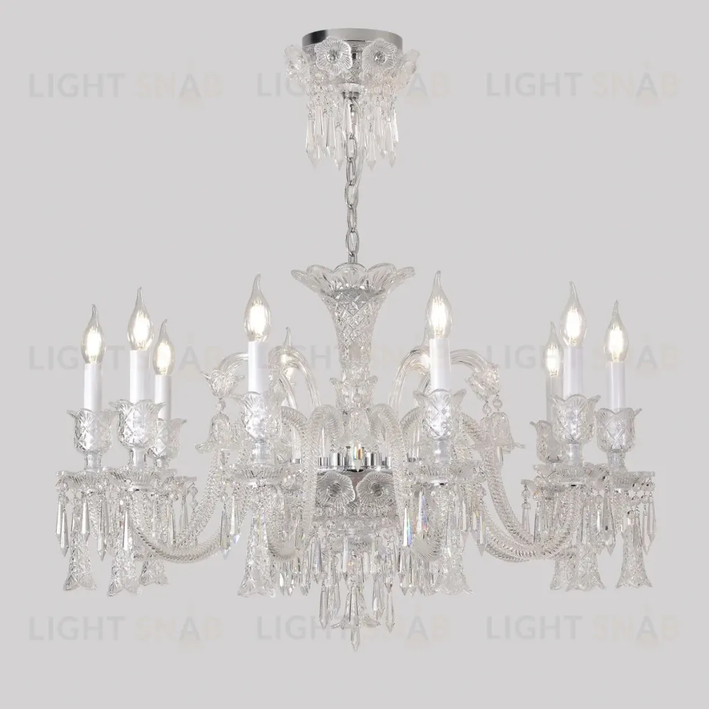 Подвесная люстра Crystal Lux VERSAILLES SP10 CHROME VERSAILLES SP10 CHROME