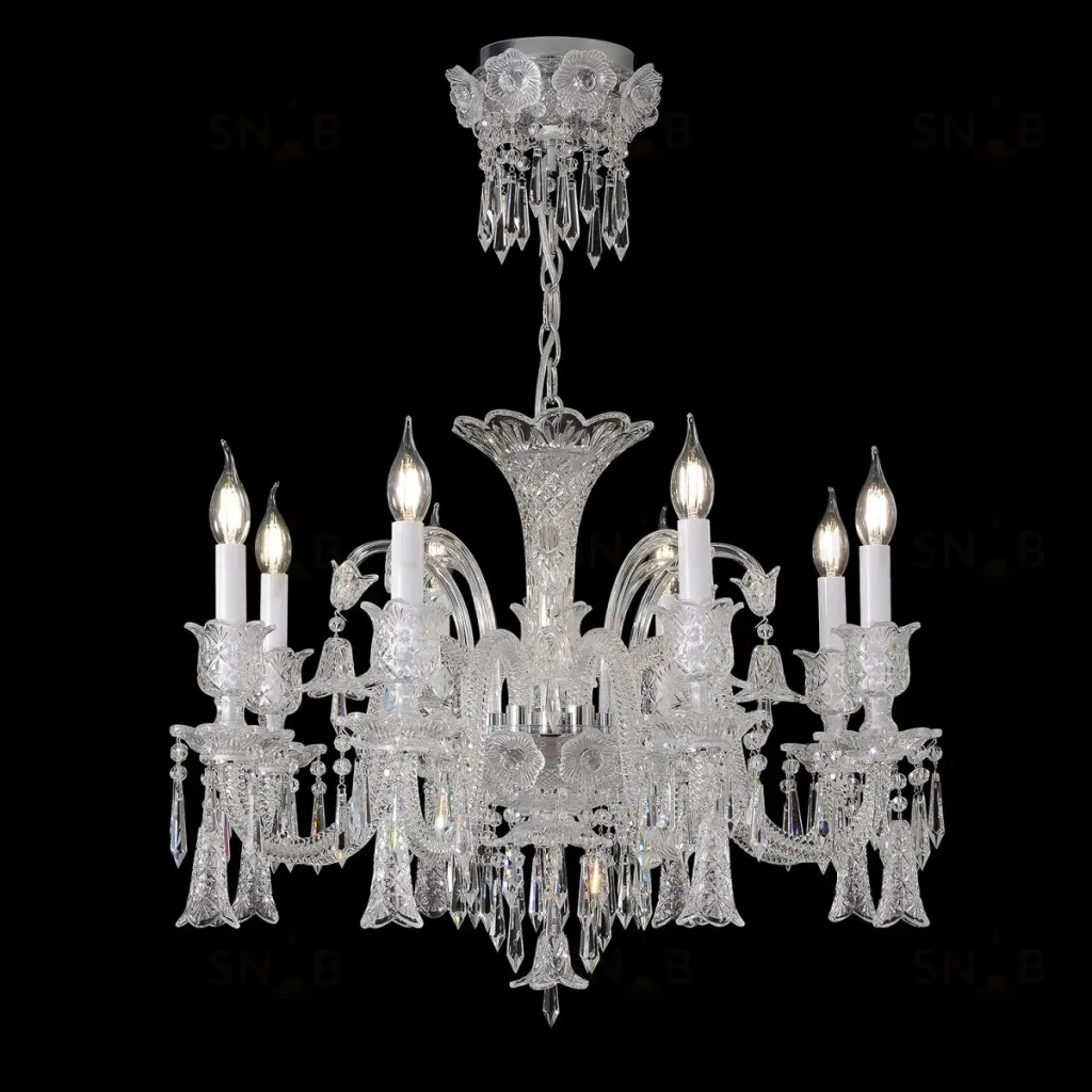 Подвесная люстра Crystal Lux VERSAILLES SP8 CHROME VERSAILLES SP8 CHROME